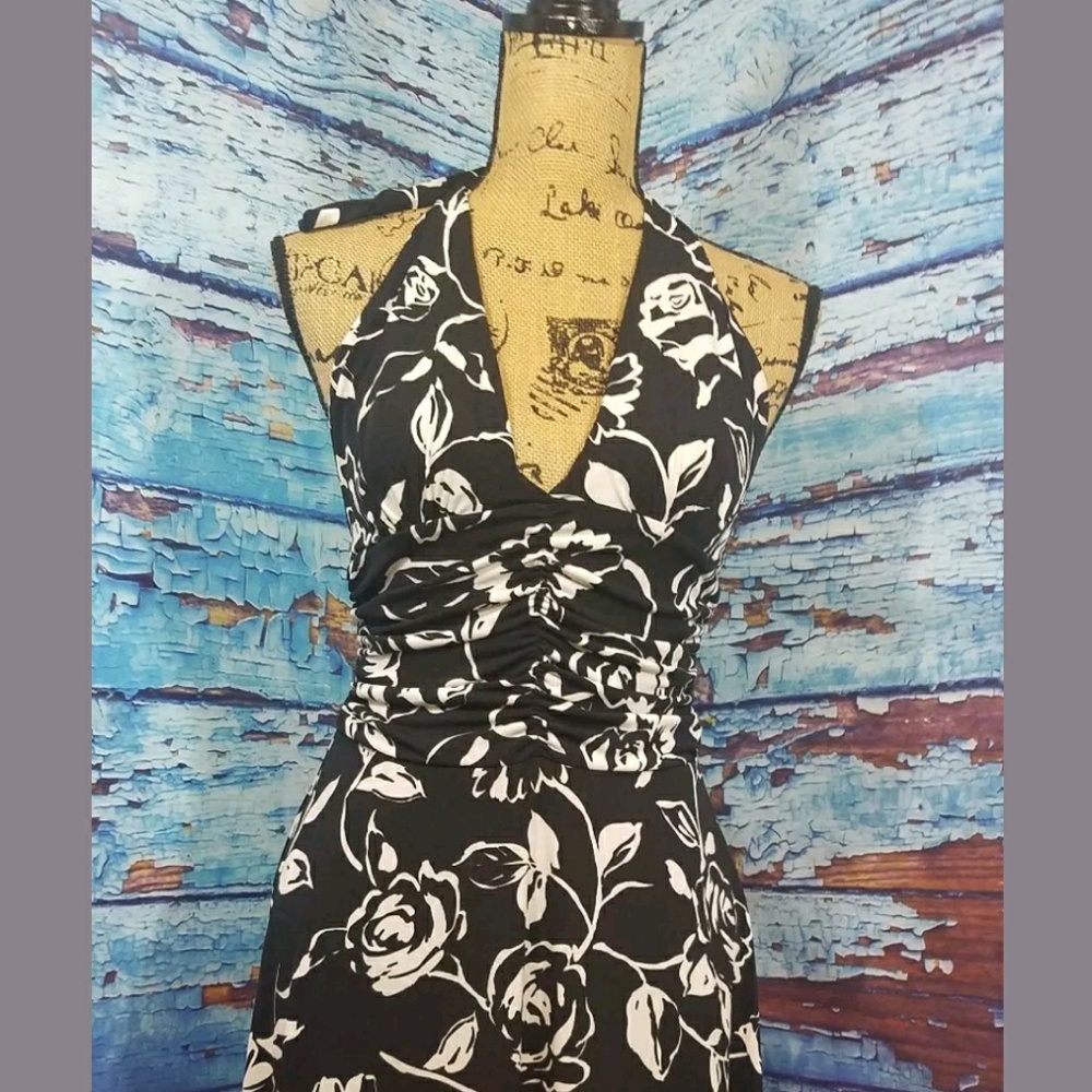 White House Black Market halter dress